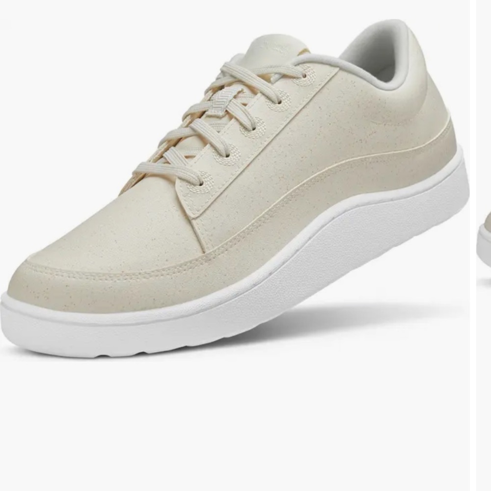 All‎ Birds Plant Pacer Sneaker in "natural white" women's size 9 lace up